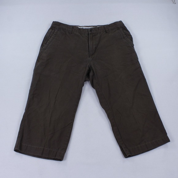 Columbia Pants - Columbia Women's Brown Capri Pants Size 12 Hiking Outdoor Cropped